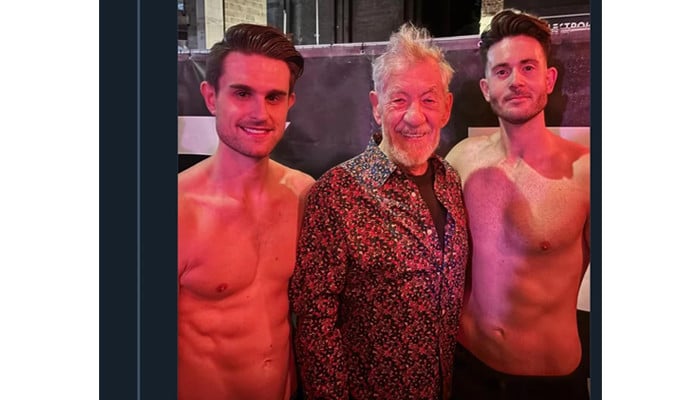 The Lord of the Rings actor Ian McKellen spotted at gay night club