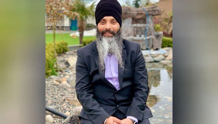 Khalistani leader Hardeep Singh Nijjar. — Geo News/File