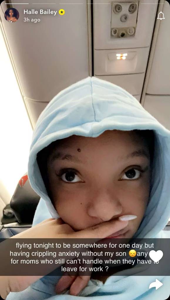 Halle Bailey shares insight into her life as a single mother after DDG split