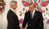 PM Shehbaz, Indian FM shake hands as foreign leaders attend SCO dinner