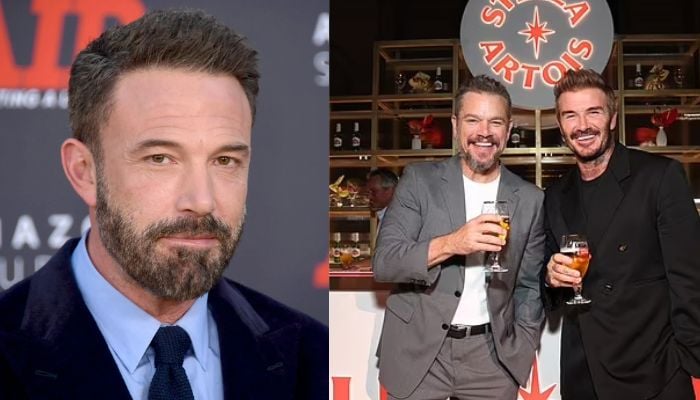 Ben Affleck hired his best friend and former English footballer for an ad.