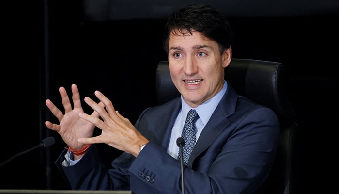 Canadas PM Justin Trudeau takes part in public hearings for an independent commission probing alleged foreign interference in Canadian elections in Ottawa, Ontario, Canada October 16, 2024. — Reuters