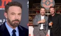 Ben Affleck Teams Up With Matt Damon And David Beckham For Beer Commercial