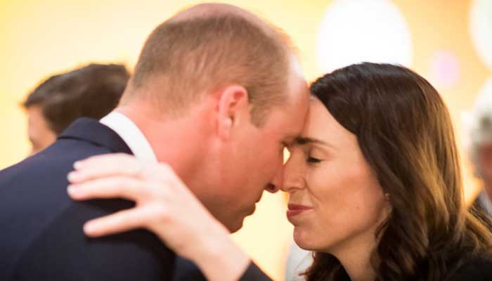 Prince William receives heartwarming message from Jacinda Ardern