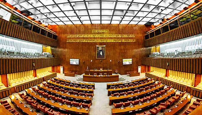 The inside view Senate of Pakistan. — APP/File