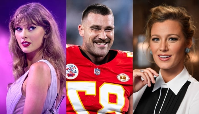 Travis Kelce takes hilarious dig at Taylor Swift’s pal Blake Lively