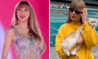 Taylor Swift Teases Miami Return With Cat Olivia As 'Eras Tour' Nears End