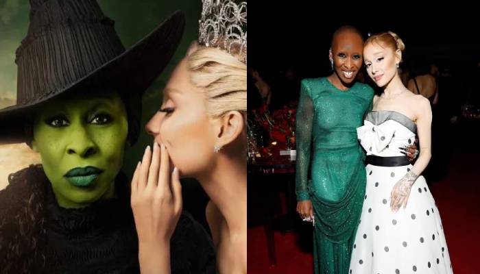 Ariana Grande addresses fan memes of Cynthia Erivo’s Wicked poster