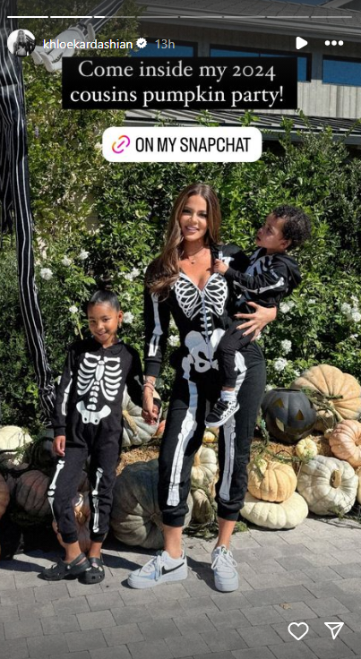 Khloe Kardashian drops unseen photos from pre-Halloween party