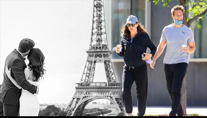 Jennifer Garner searches for the perfect wedding dress in Paris.