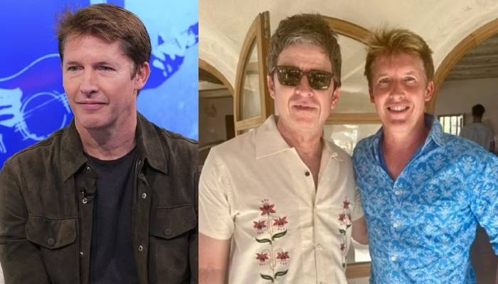 James Blunt calls out Noel Gallagher after he moved house away from him