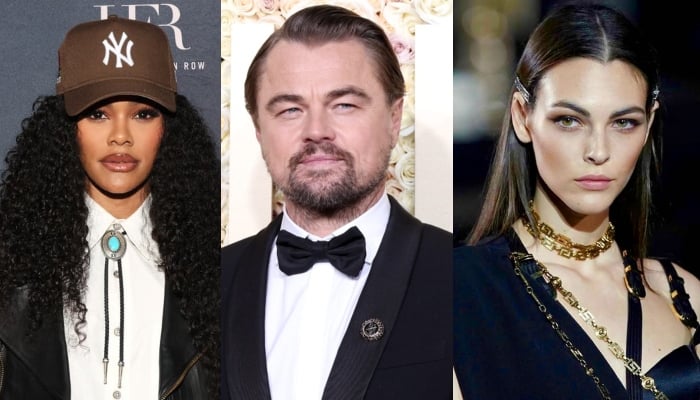 Leonardo DiCaprio attends Teyana Taylor’s party without Vittoria Ceretti