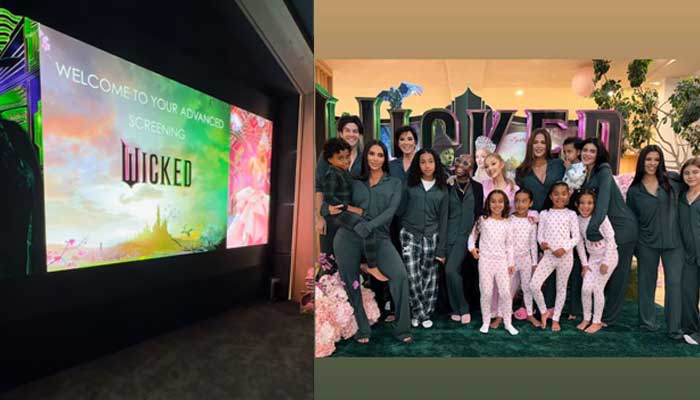 Kim Kardashian hosts special screening of Ariana Grandes Wicked