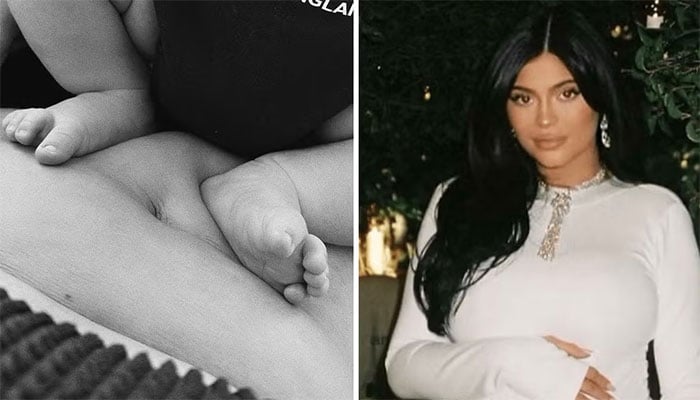 Kylie Jenner reflects on early motherhood.