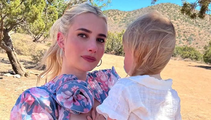 Emma Roberts welcomed three-year-old son Rhodes Robert Hedlund in December 2020