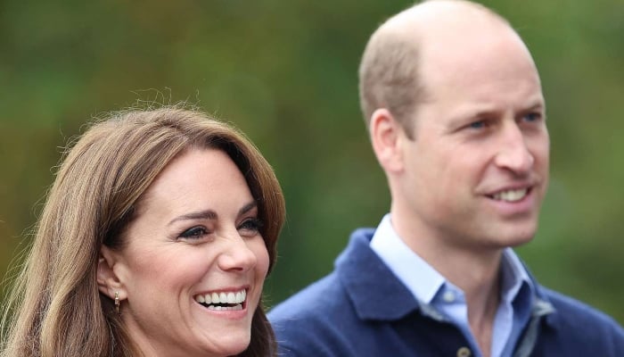 Prince William and Princess Kate are spending time at home with their children