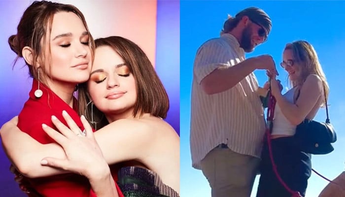 Joey King celebrates sister Hunter Kings engagement to Chris Copier