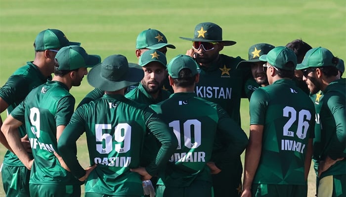 Pakistan Shaheens during Emerging Teams T20 Asia Cup. — Facebook/@PakistanCricketBoard