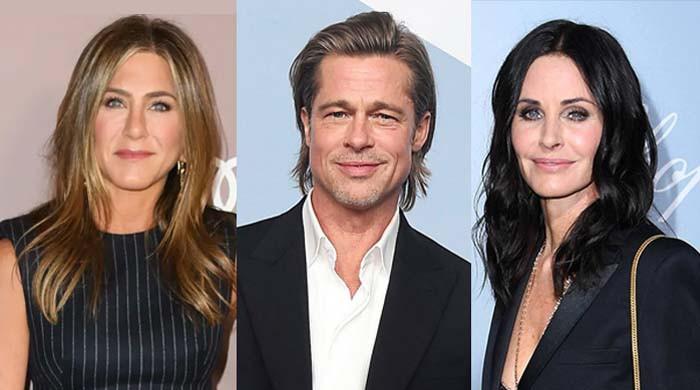 Jennifer Aniston reacts as Brad Pitt rekindles bond with Courteney Cox