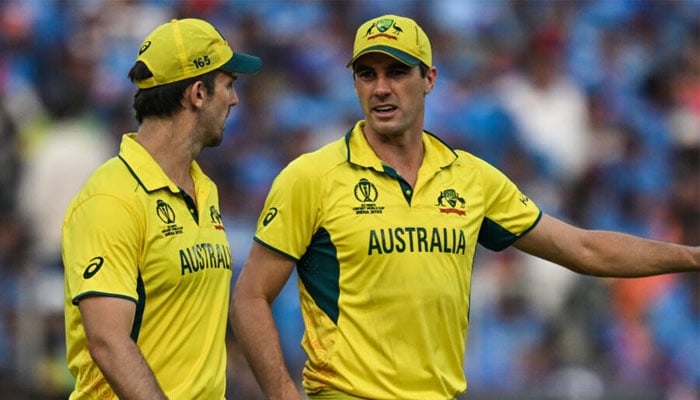 Australian cricketers Pat Cummins and Mitchell Marsh are among Test stars rested for their T20 series against Pakistan. — AFP