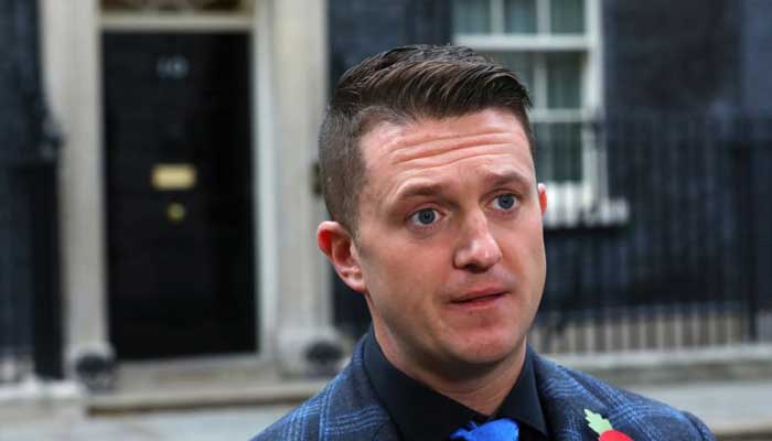 Far right activist Stephen Yaxley-Lennon, who goes by the name Tommy Robinson. — Reuters