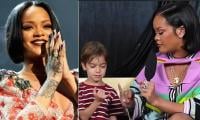 Rihanna Gets Cute Aggression During 'Recess Therapy' With 7-year-old Miles