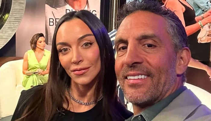 Mauricio Umansky with stepdaughter and his Buying Beverly Hills costar Farrah Brittany