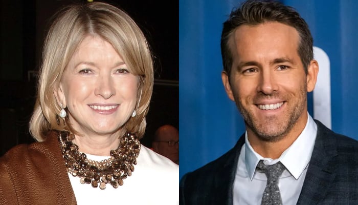 Martha Stewarts comment gets shut down by Ryan Reynolds