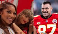 Taylor Swift Receives Support From Travis Kelce's Pal During Eras Tour Concert 