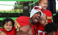 Nick Cannon Pulls Off 4 Halloween Outfits With His Children 