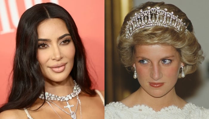 Kim Kardashian pays tribute to Princess Diana at star-studded event