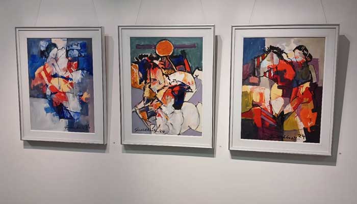 Modern Classics by Mashkoor Raza is being curated by Shahzad Saeed Ahmad. — Supplied