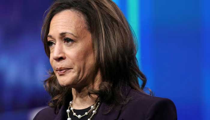 US Vice President Kamala Harris attends the American Federation of Teachers 88th national convention in Houston, Texas, US July 25, 2024.  — Reuters