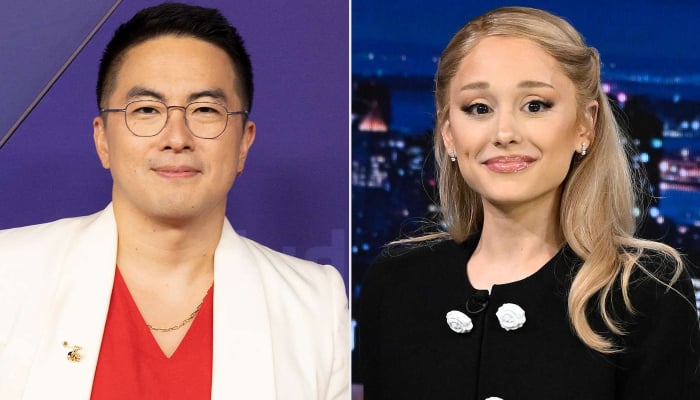 Bowen Yang apologises to Ariana Grande for SNL kiss