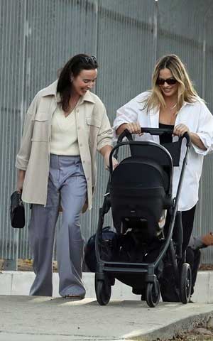 Margot Robbie spotted with  Australian friend days after giving birth