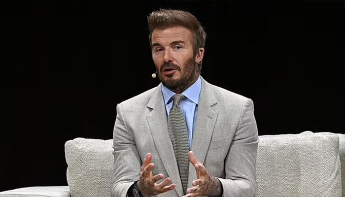 David Beckham celebrates Sands’ new vision with surprise appearance in Singapore.