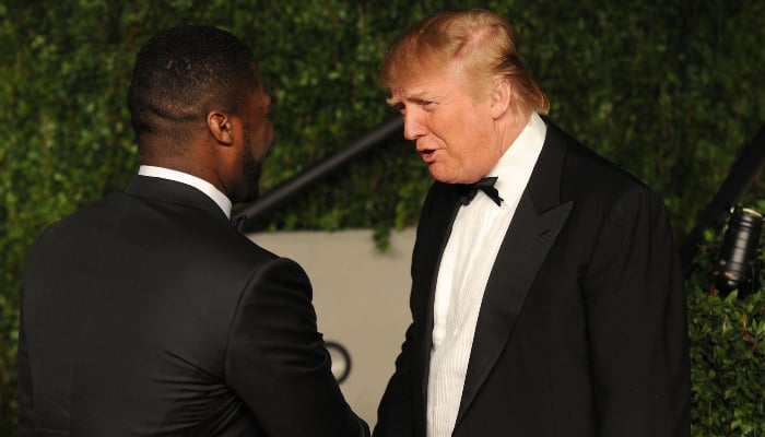 50 Cent bashed by fans for Donald Trumps greeting