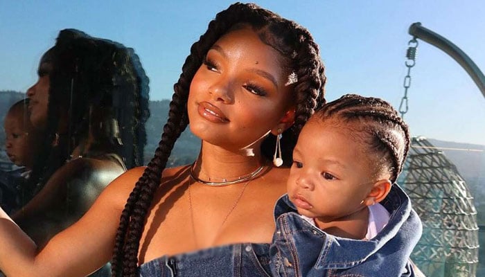 Halle Bailey addresses initial reaction to son’s livestream appearance