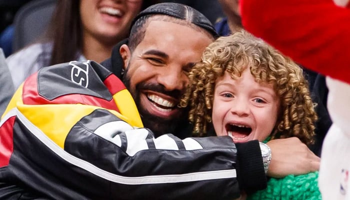 Drake gets heartfelt surprise from son Adonis