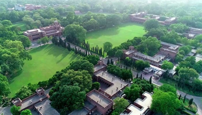 A birds eye view of the Aitchison College campus in Lahore. — Aitchison College/Website