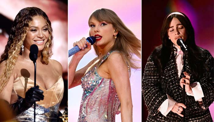 Beyoncé, Taylor Swift and Billie Eilish list top on 2025 Grammy Awards nominees