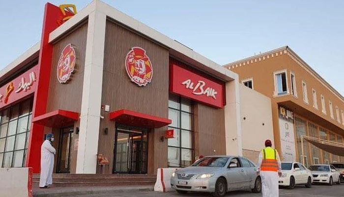 An outlet of Saudi food chain Al Baik seen in this undated image. — Facebook/albaiklover