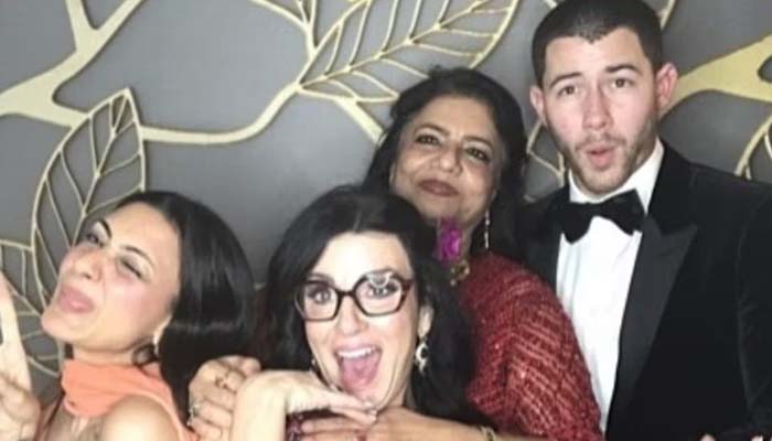 Nick Jonas shows up at wedding without wife Priyanka Chopra