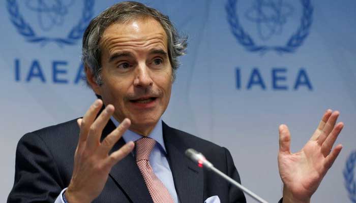 International Atomic Energy Agency (IAEA) Director General Rafael Grossi addresses news conference during an IAEA board of governors meeting in Vienna, Austria, March 6, 2023. — Reuters