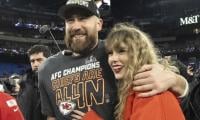 Taylor Swift Supports Travis Kelce At NFL Game During Brief Eras Tour Break