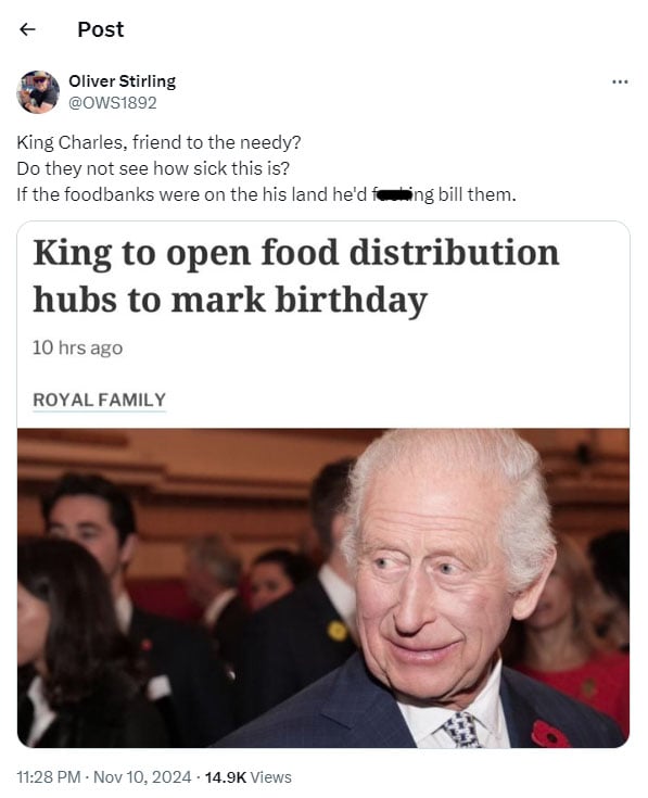 King Charles sparks public outrage after new controversy emerges