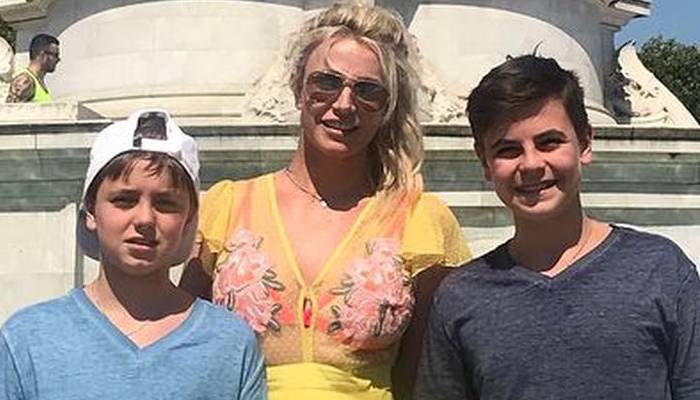 Britney Spears over the moon after reuniting with younger son