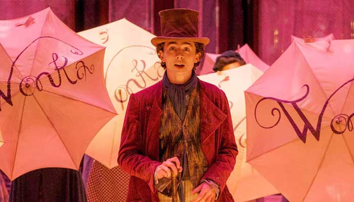 Wonka is based on Roald Dahl’s book Charlie and the Chocolate Factory