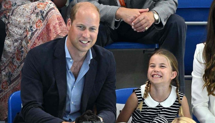 Williams new beard style didnt go down well with his daughter, Princess Charlotte