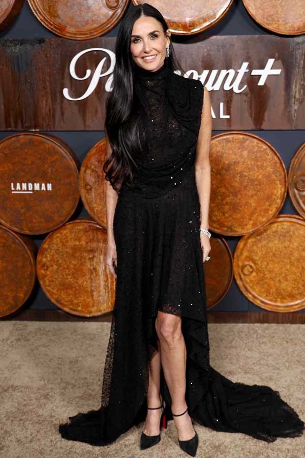 Demi Moore’s shines on ‘Landman’ premiere red carpet in stunning outfit